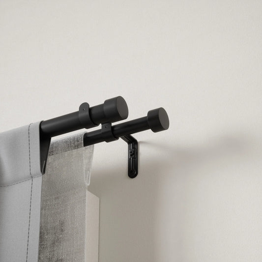 Cappa Double Curtain Rod